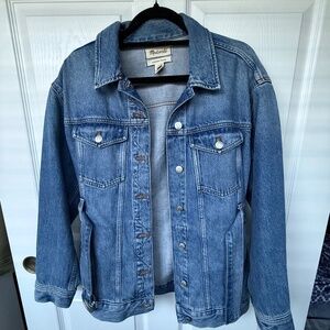 Madewell Oversized Trucker Women's Denim Jacket